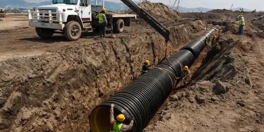 Imagen ilustrativa de Drenaje geotecnico en Santander